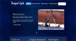 Desktop Screenshot of boatyardguide.com